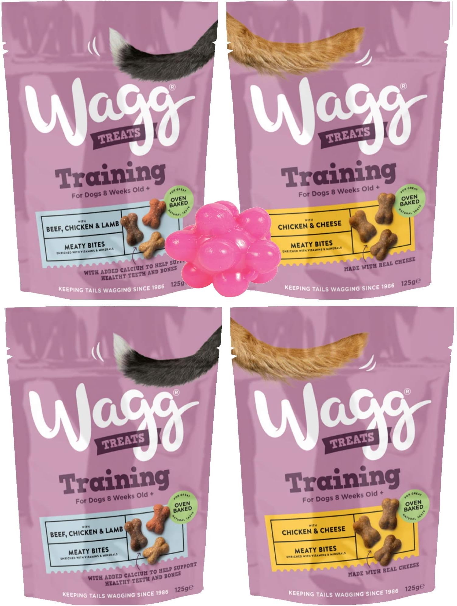 Wagg Training Beef, Chicken & Lamb Dog Treats 125g (Pack of 7) Oven