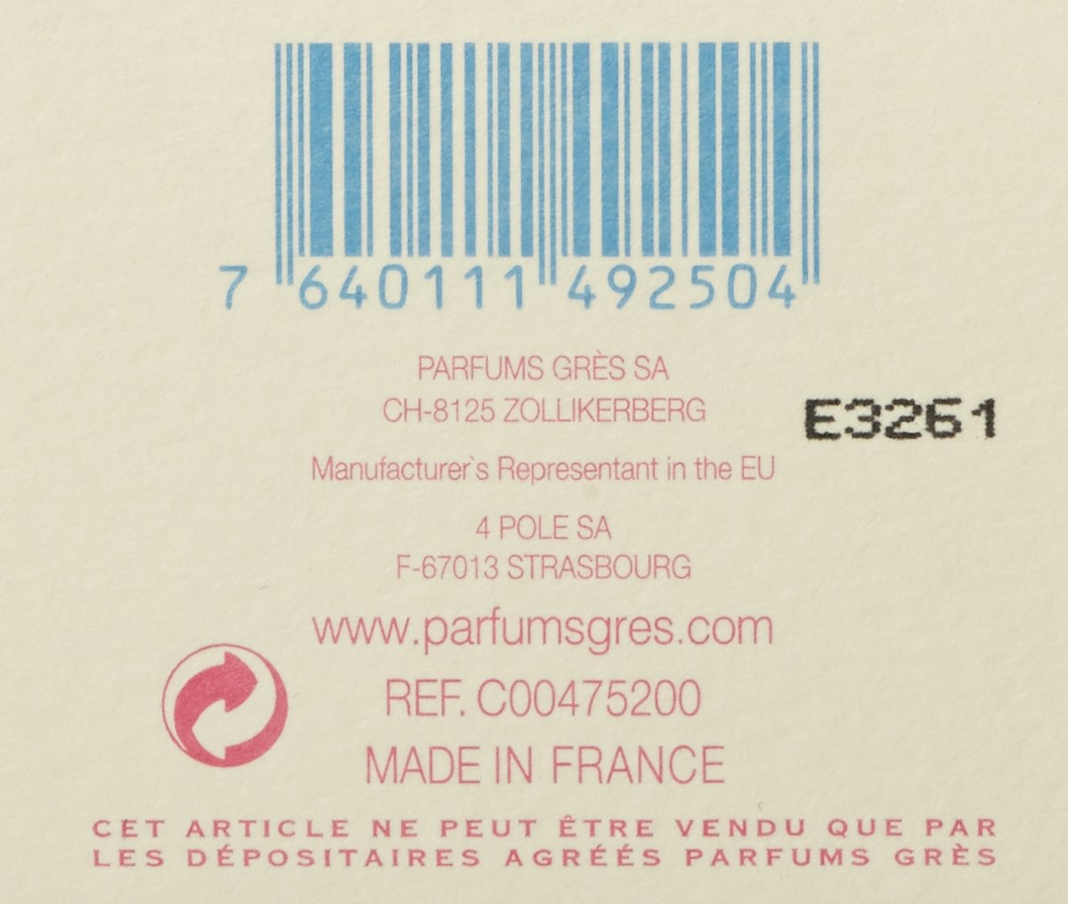 Parfums Gres Cabotine Rose By Parfums Gres For Women. Eau De Toilette Spray 1.69 Oz / 50 Ml