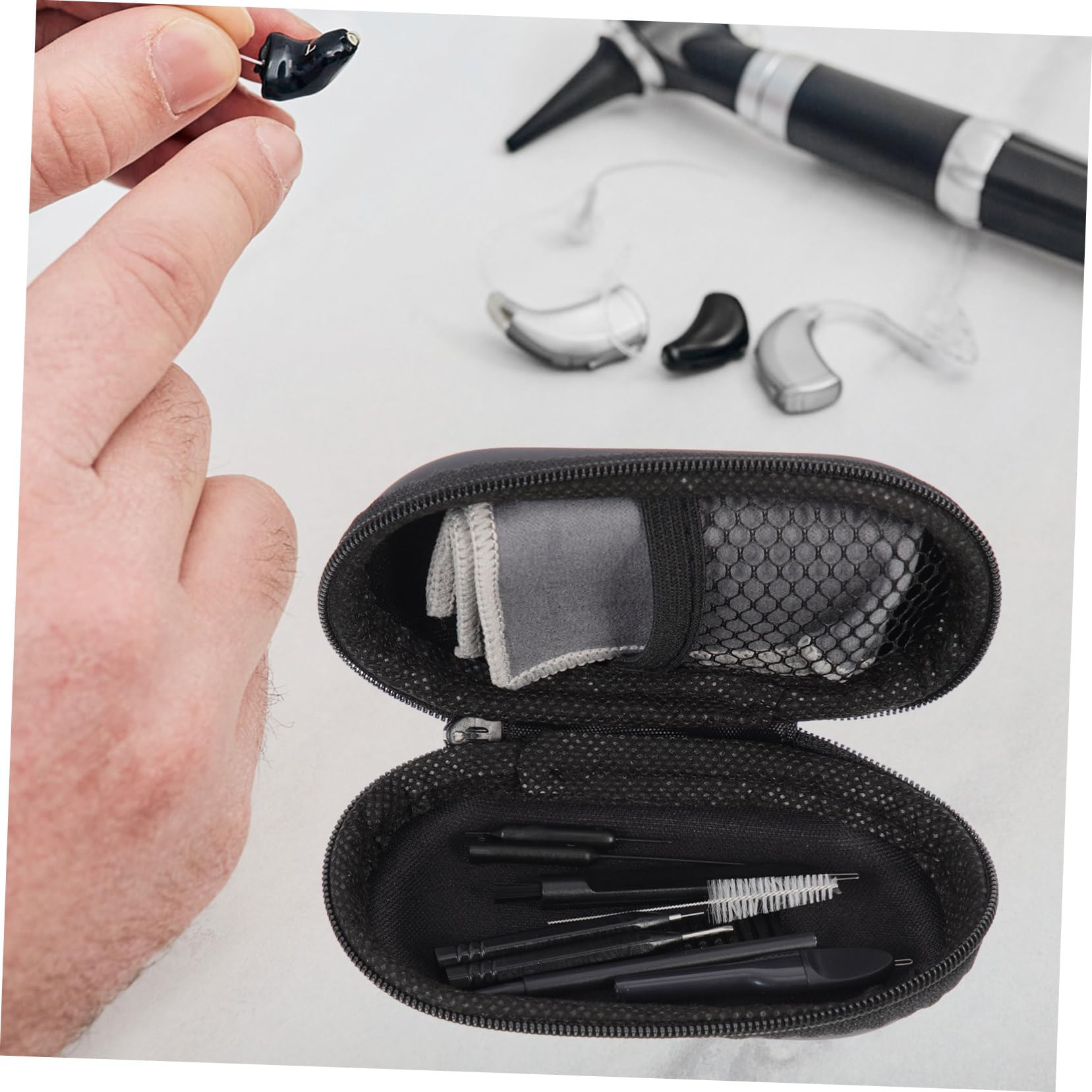 Baluue 3sets Strumenti Di Pulizia Per Accessori Acustici Kit Di Pulizia Riutilizzabile Per Auricolari e Amplificatori Portatili Profonda e Veloce