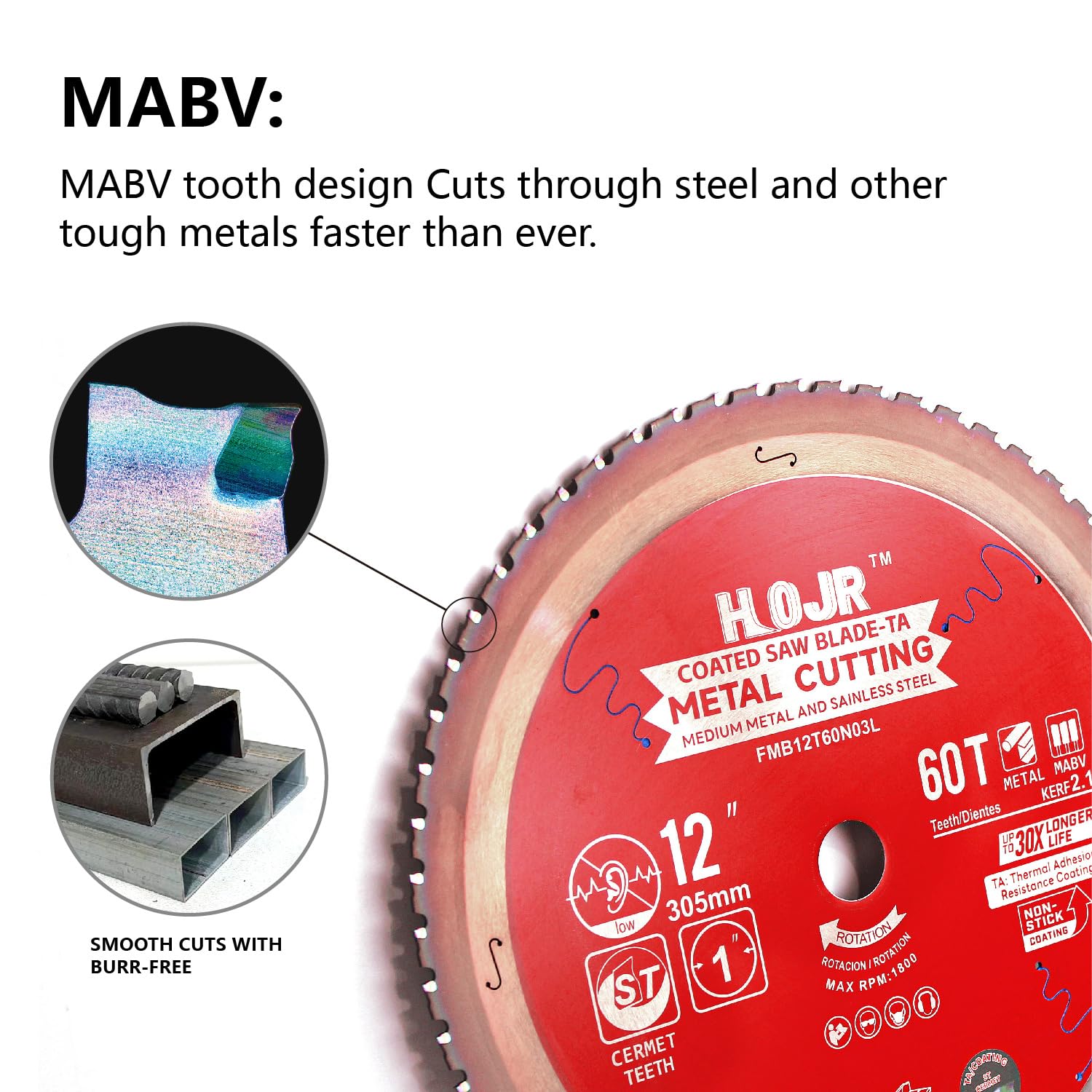 Metal Cutting Circular Saw Blade - 60 Tooth -5 Metal Cutting Circular Saw Blade - 60 Tooth -5