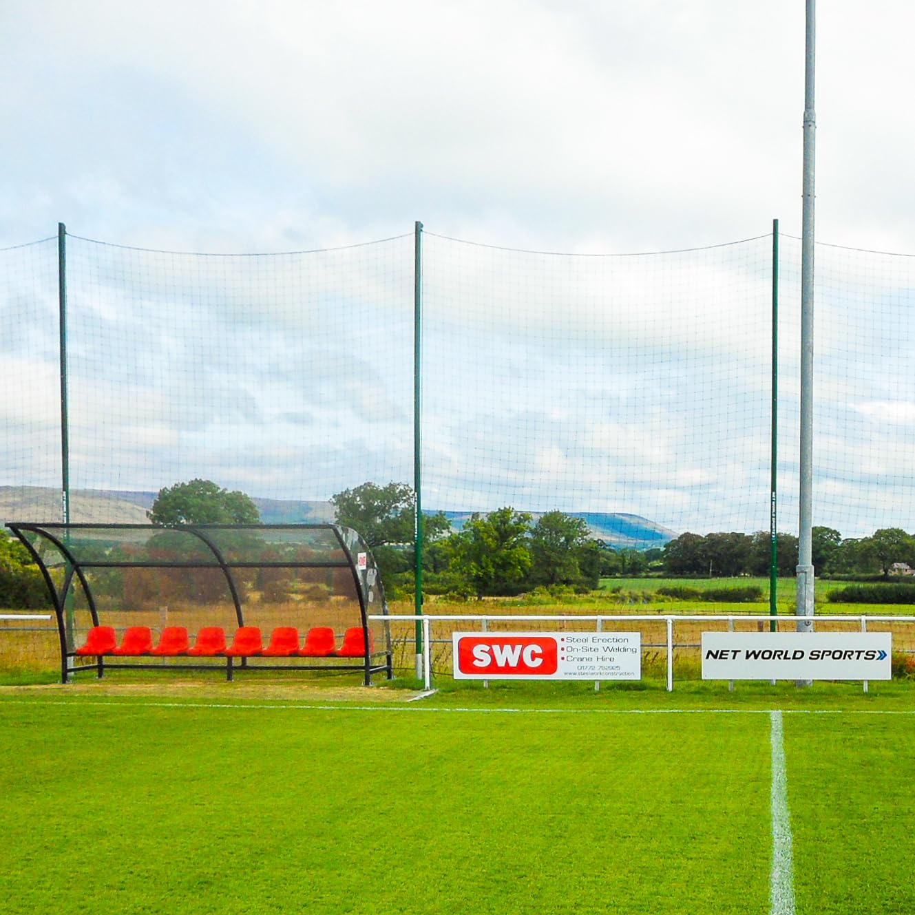 FORZA Postes extraíbles Alu80 con sistema de tope de bola, postes de aluminio reforzado de alta calidad para sistemas de red deportiva, solo postes
