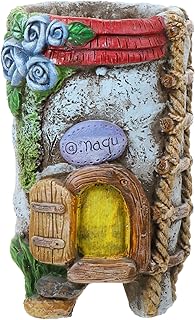 Hemoton Vaso de cerâmica para suculentas, vaso de cerâmica, vaso de flores, vaso de bonsai, estilo fazenda para decoração de casa, escritório, jardim