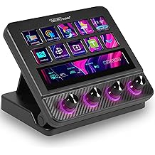 Macro Pad, Streaming Deck Stream Controller Soundboard Keypad, Programmable Keys USB Shortcut Keyboard for Gamer Streamer, Audio Mixer for OBS, YouTube, Office Desk Setup, PC, Mac