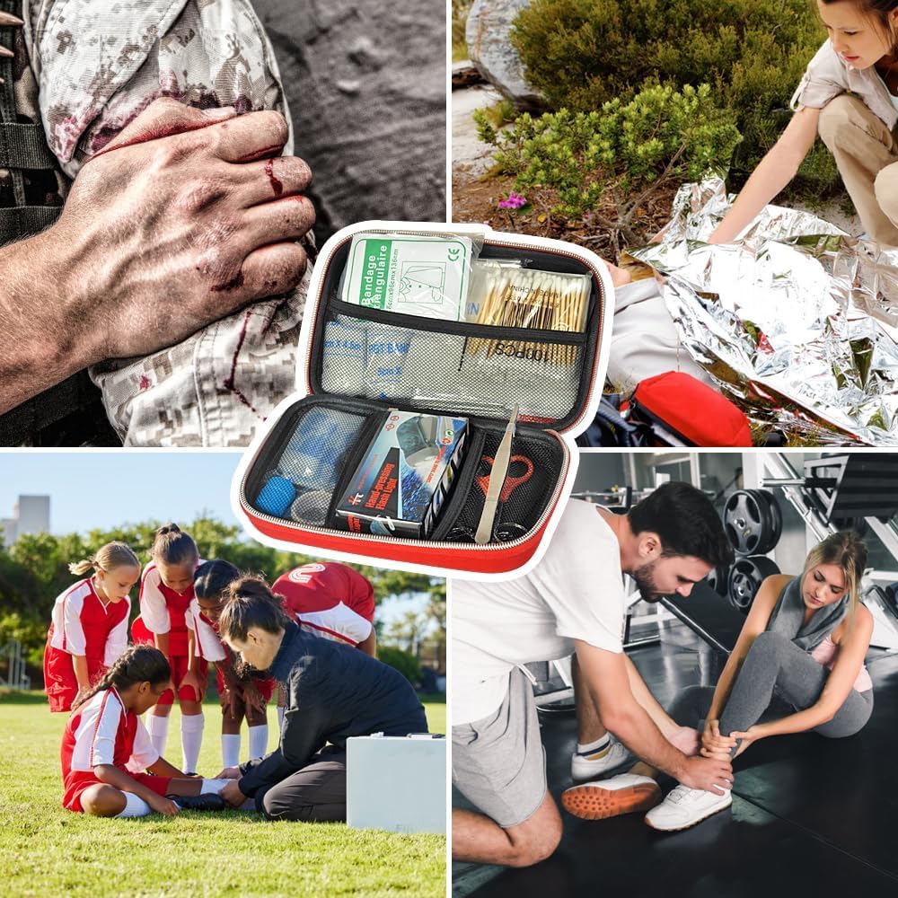 First Aid 400 Piece First Aid Kits Emergency Kit Outdoor Gear›Camping & Hiking›Safety & Survival Kit — view 7