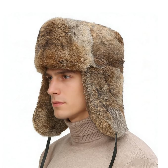 Buy Trapper Russian Trooper Ushanka Hat Winter Windproof Warm Faux