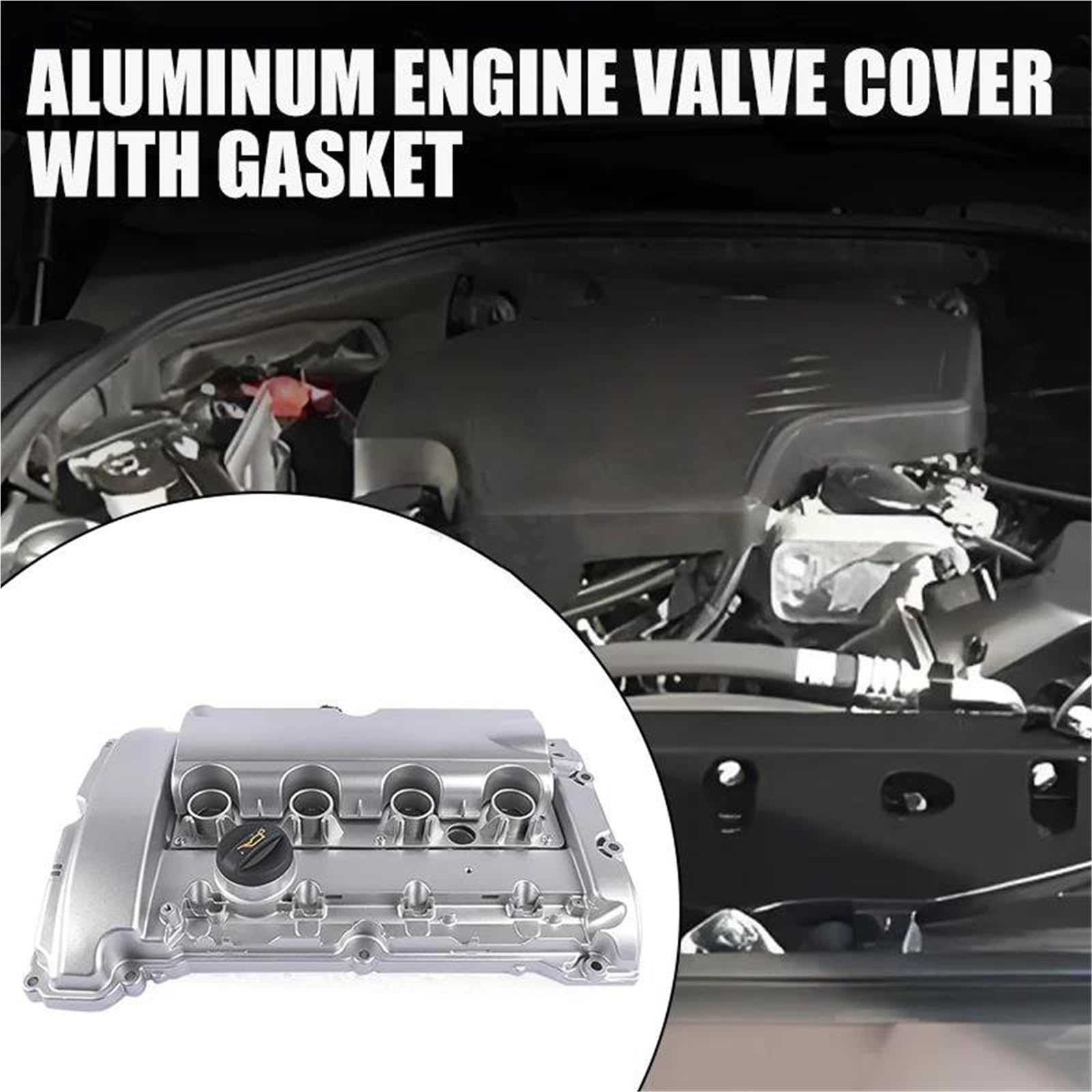 Coperchio valvola auto Coperchio Valvola Motore In Alluminio Con Guarnizione 11127561714 Per BMW Per MINI Per R55 R56 R57 R58 R59 N14 1.6T 11127585907 11127572854 Punterie Valvola Motore