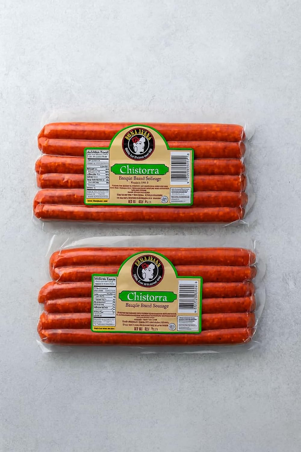2 Pack Spanish Chistorra Sausage – Chistorra Española Doña Juana, Authentic Spanish Sausage, 100% Pork, Ready-to-Cook, Rich Flavor, Traditional Recipe, 16 oz