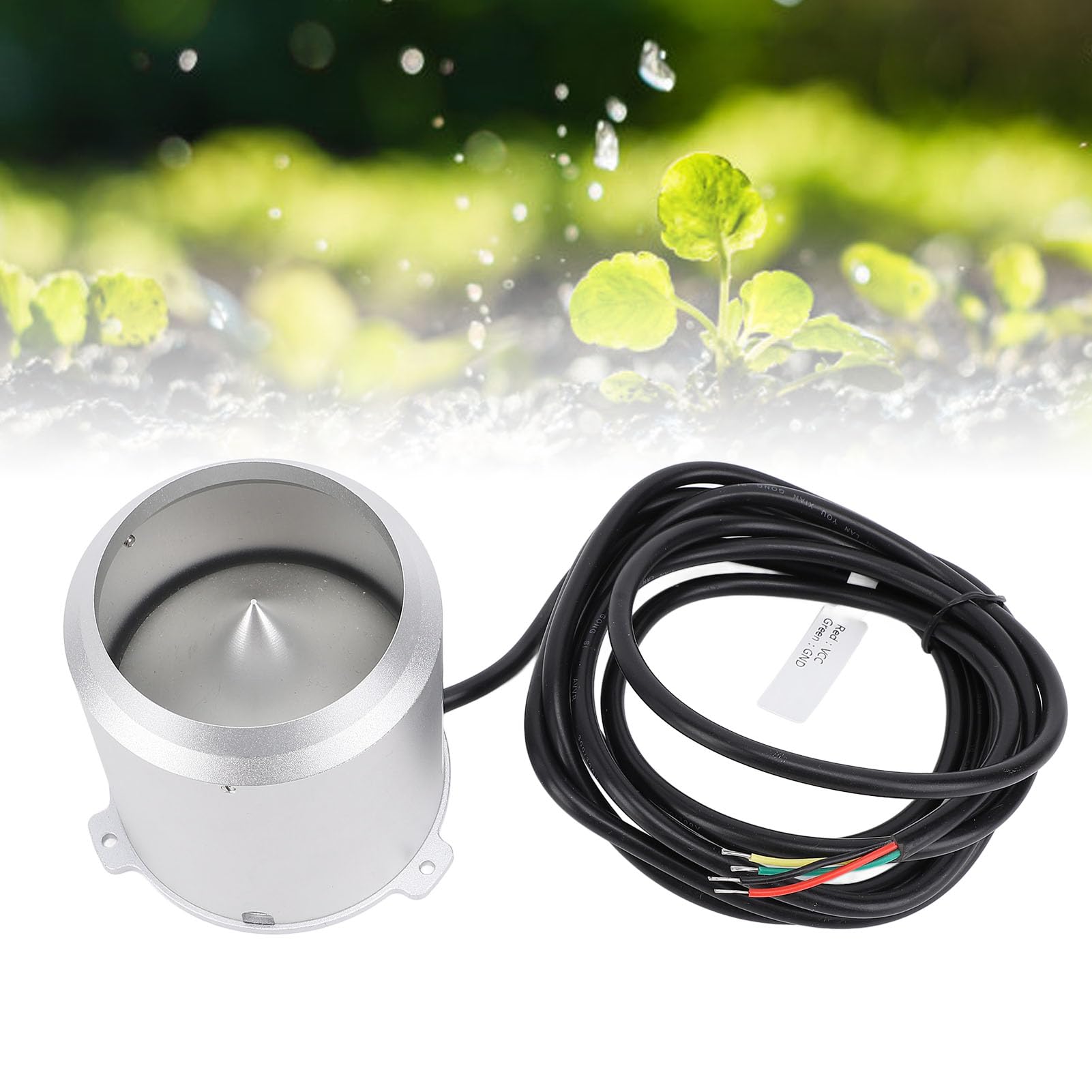 Pyhodi Capteur de Pluie, Capteur de Pluie RS485 IP65, Pluviomètre, Module de Capteur de quantité de Pluie, Système de Surveillance pour L' 9 à 30 V, Pluviomètre à Seau Basculant Simple