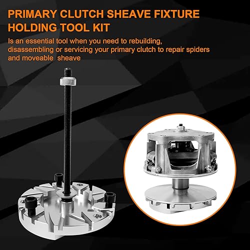 Miniatura 5 de Kit de herramientas de servicio de embrague primario y secundario, compatible con embragues Polaris P-90 RZR 9001000, Ranger 9001000, General 1000,