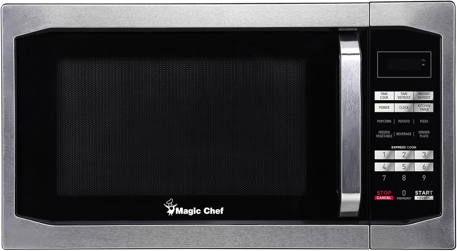 1.1 cu. ft. Countertop Microwave Oven in White