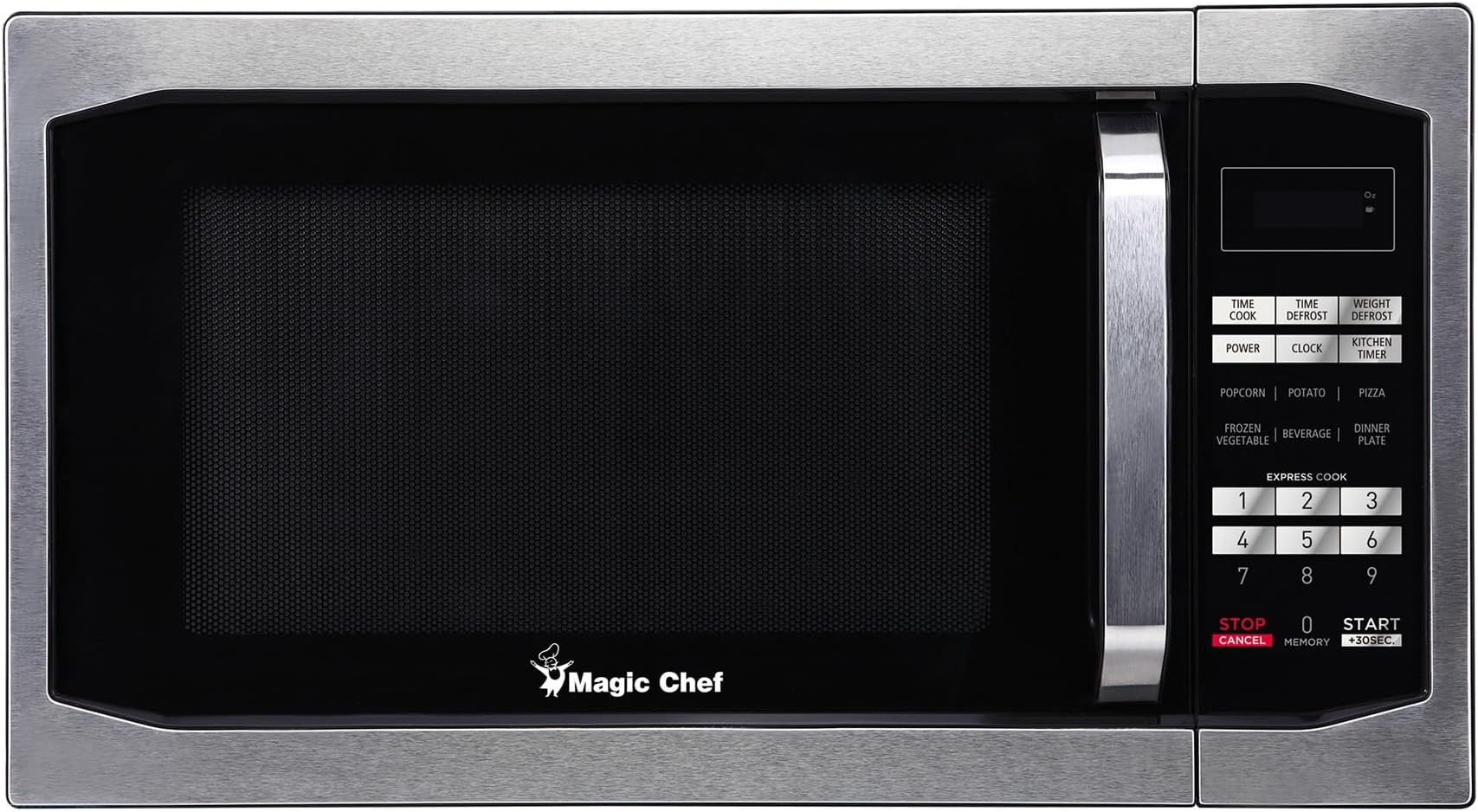 1.6 cu. ft. Countertop Microwave with Stainless Door