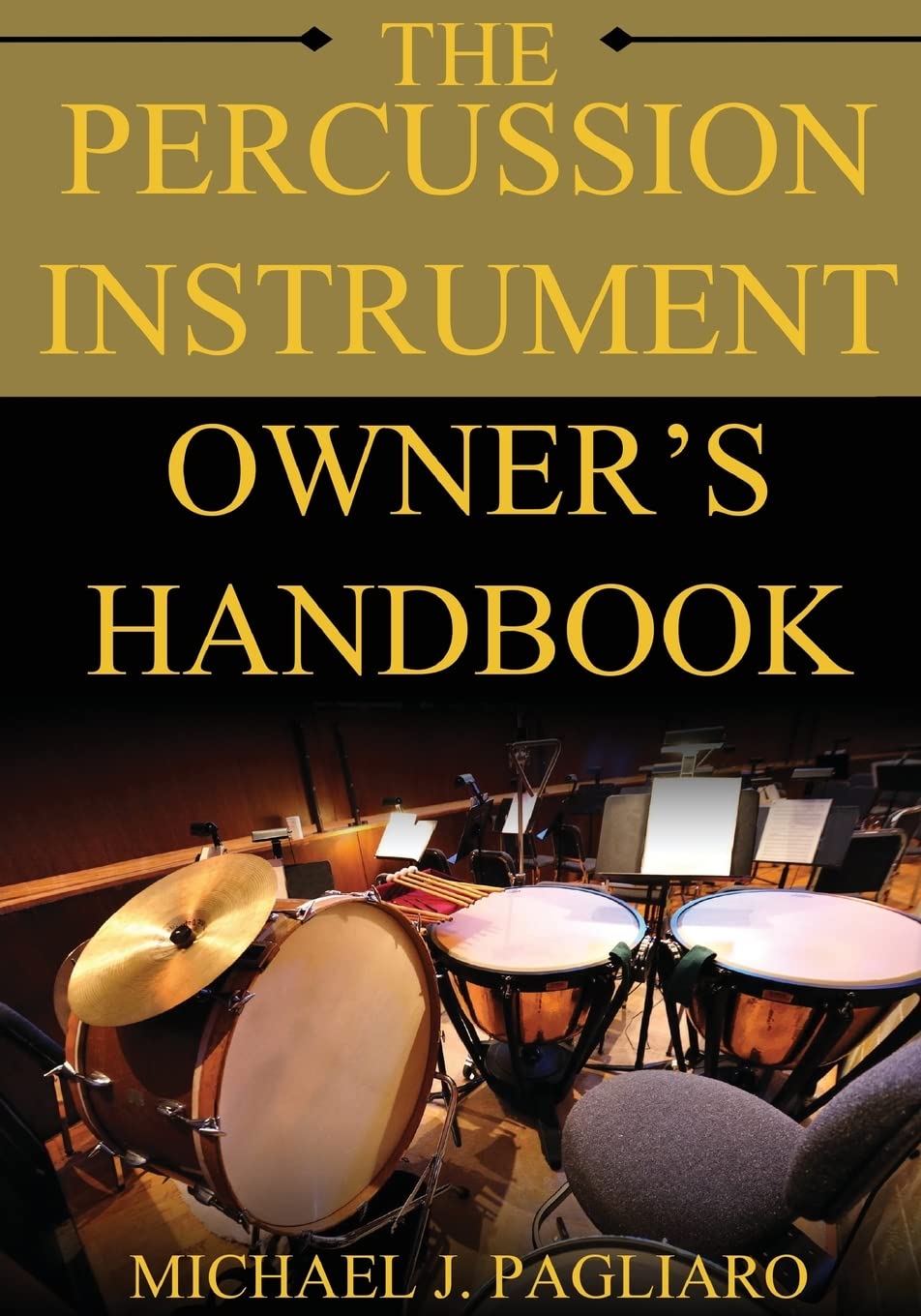 Manuel percussion instrument handbook pour entretenir son studio de musique