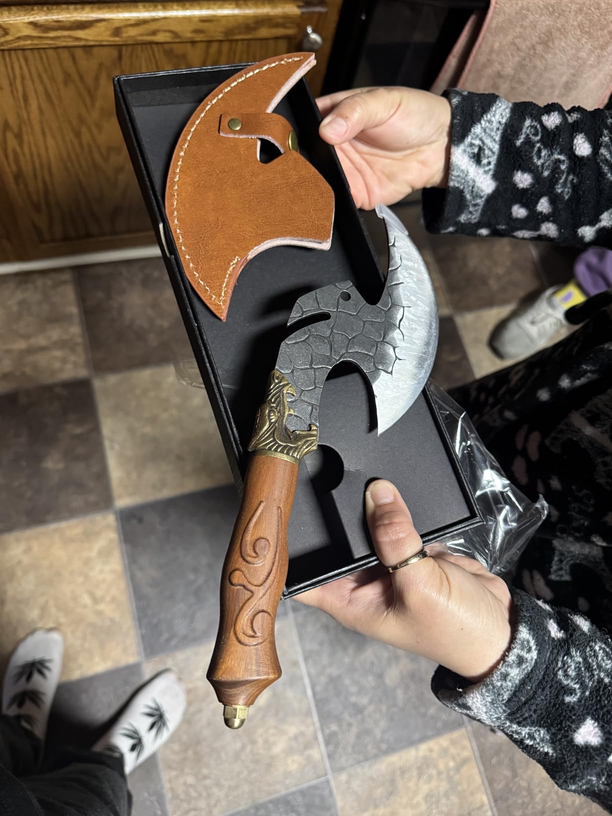 ROCOCO Viking Cleaver unique axe design