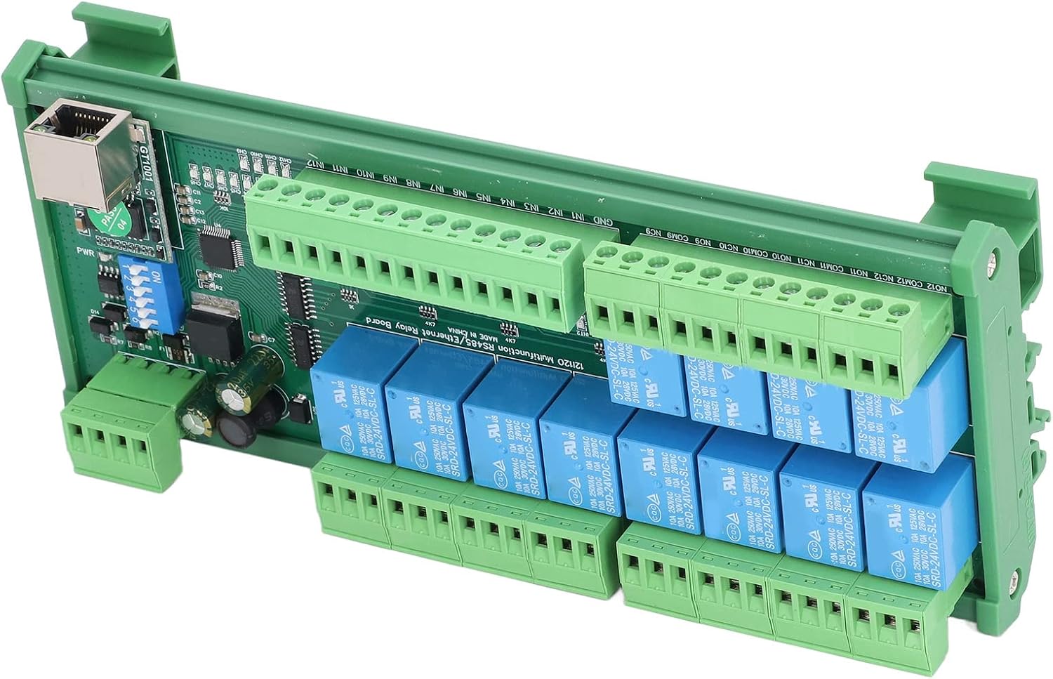 Amazon.com: ERNZI Ethernet Relay Switch Module, IP Network Controller 2 ...