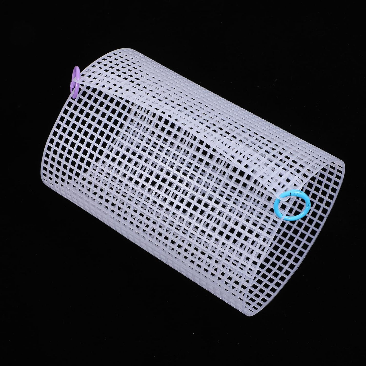 10 Sets Plastic Mesh Canvas Bag Sheets, 2 Sizes White Plastic Net Cover for DIY Crafting Handbag Accessories, Acrylic Yarn Knit and Crochet Projects Purse Making Supplies, 14.3x7.3 Inch Large