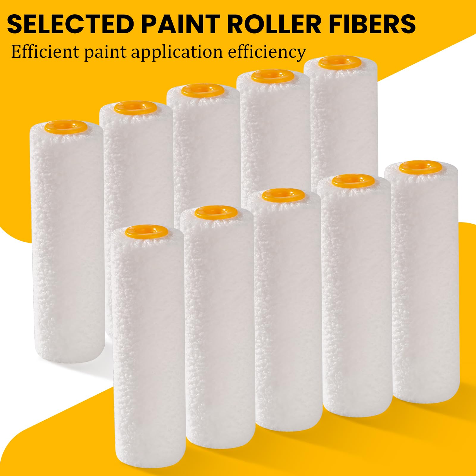 Amazon.com: Mister Rui Mini Paint Roller Covers 10 Pieces, 4 Inch
