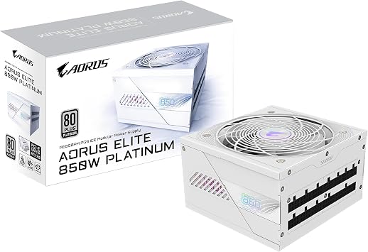 Gigabyte Psu ModÜler 850w 80+platinium Gp-ae850pm Pg5 Ice