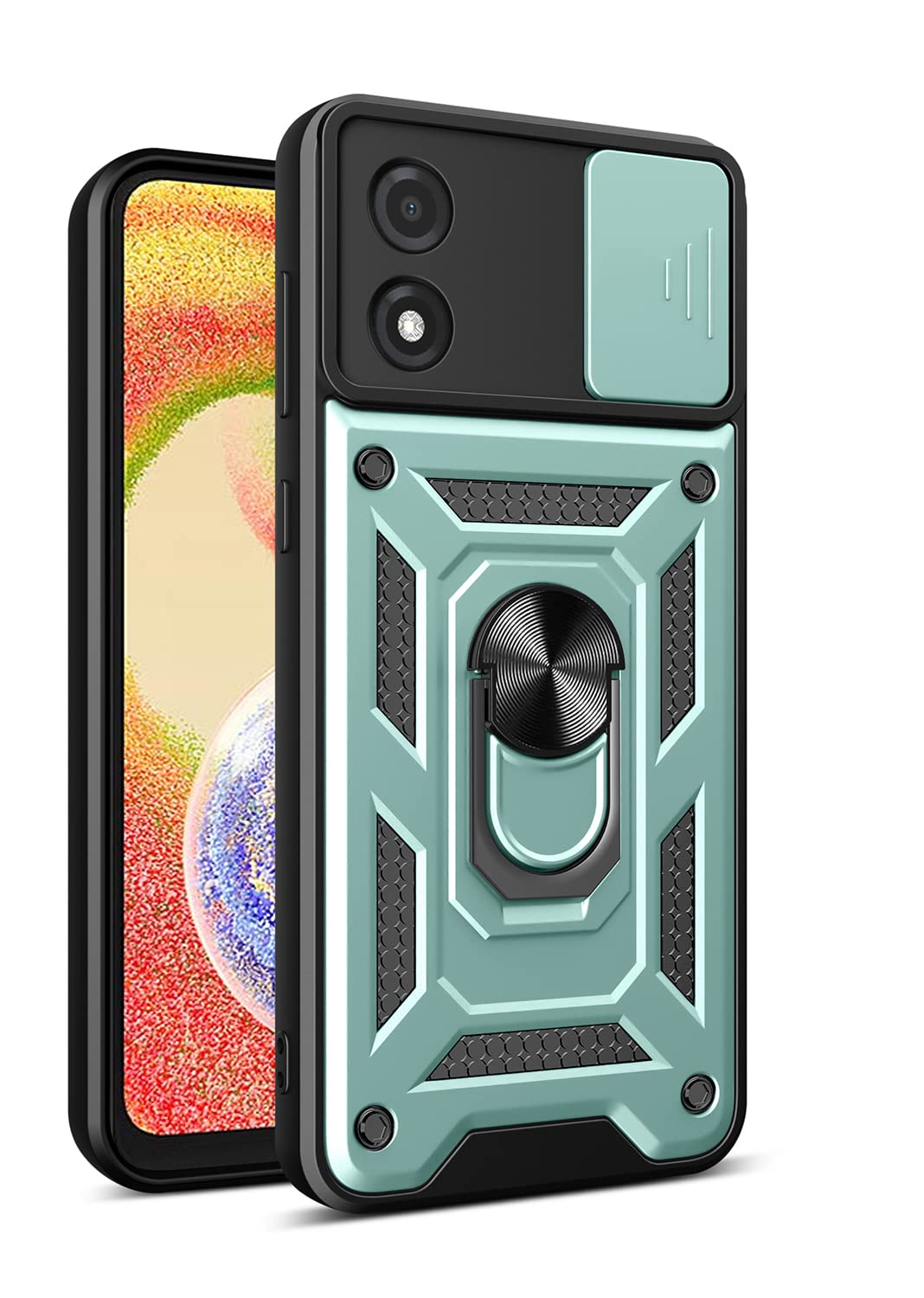 Custodia Per Motorola Moto G13 Con Anello Magnetico - Antiurto E Supporto