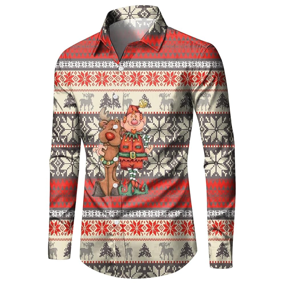 Lsque Joyeux Noël Imprimé Père Noël Pantalon De Pyjama Pour Hommes D Tente Tenue Maison Confortable Ceinture Lastique Design L Gant Moyen