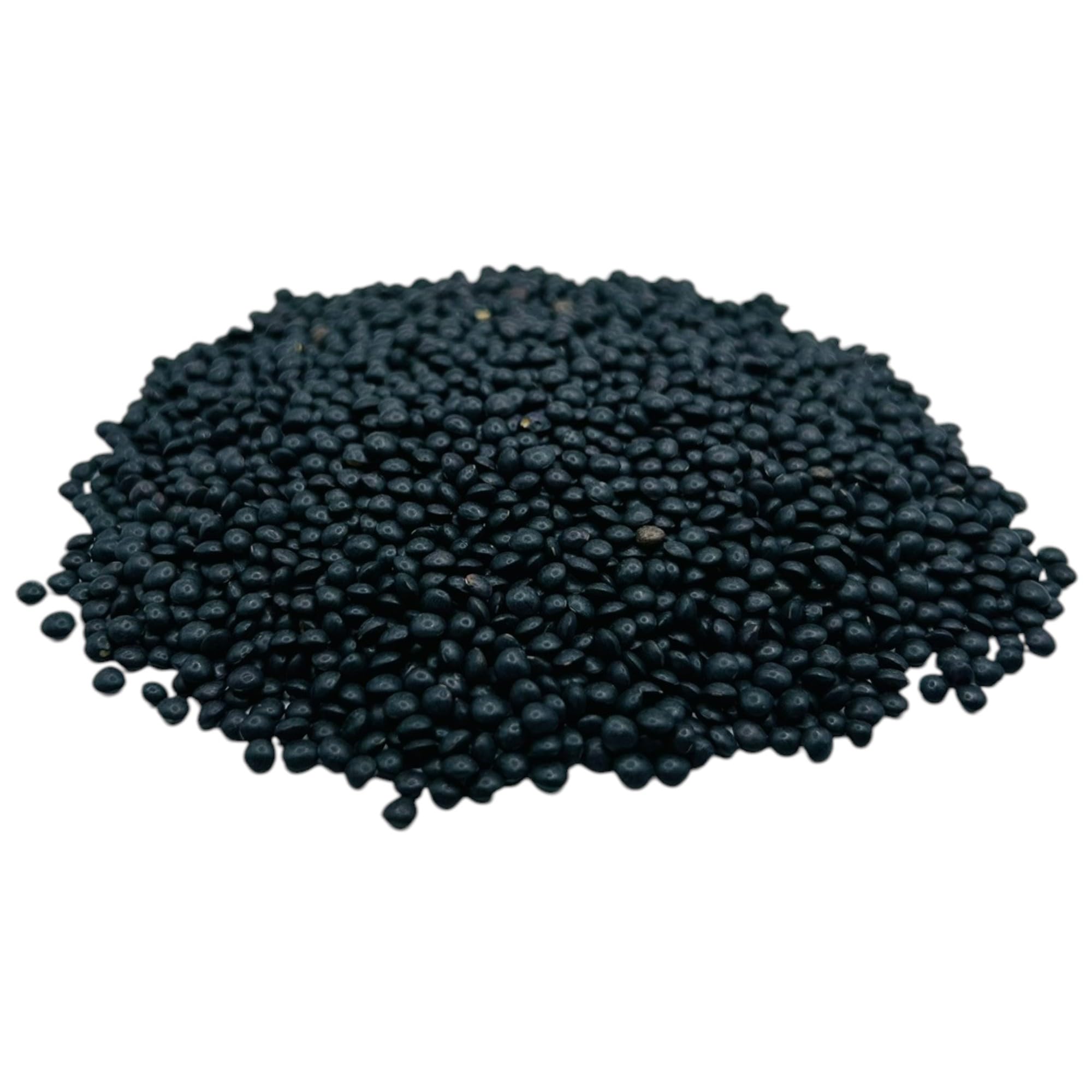 Lentejas Beluga Negras Premium 25g - 1.95Kg 100% Naturales Lens culinaris (1950 gramos)