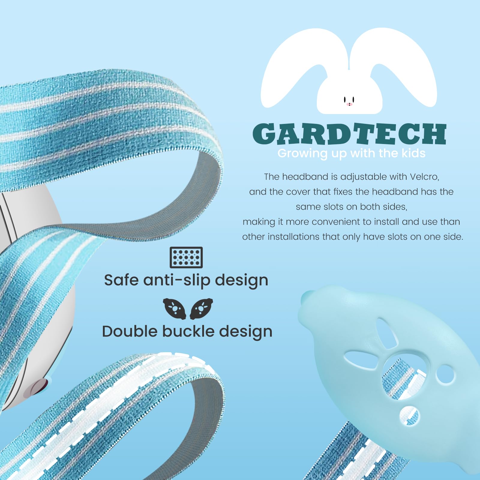 Gardtech Auriculares de protección auditiva para bebé, protección contra el ruido, protección auditiva para niños, con diadema ajustable, 25 dB SNR, orejeras para bebé, ideales para el día a día,