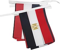 Vista 107 de Guatemala 19.7 ft BUNTING Flag 20 banderas 9'' x 6'' - Banderas de cuerda guatemalteca 5.9 x 8.3 in - AZ FLAG