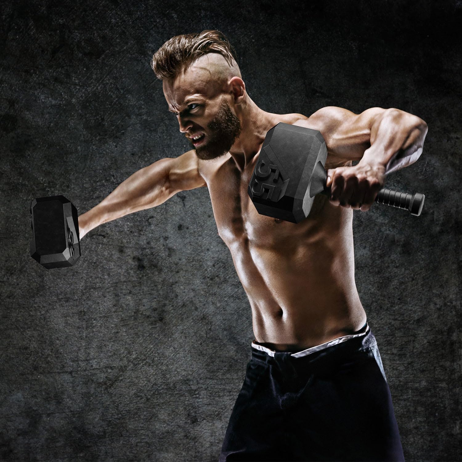 Kettlebell Hammer 16KG - In Ghisa Per Allenamento Forza E Cardio - Foto 11