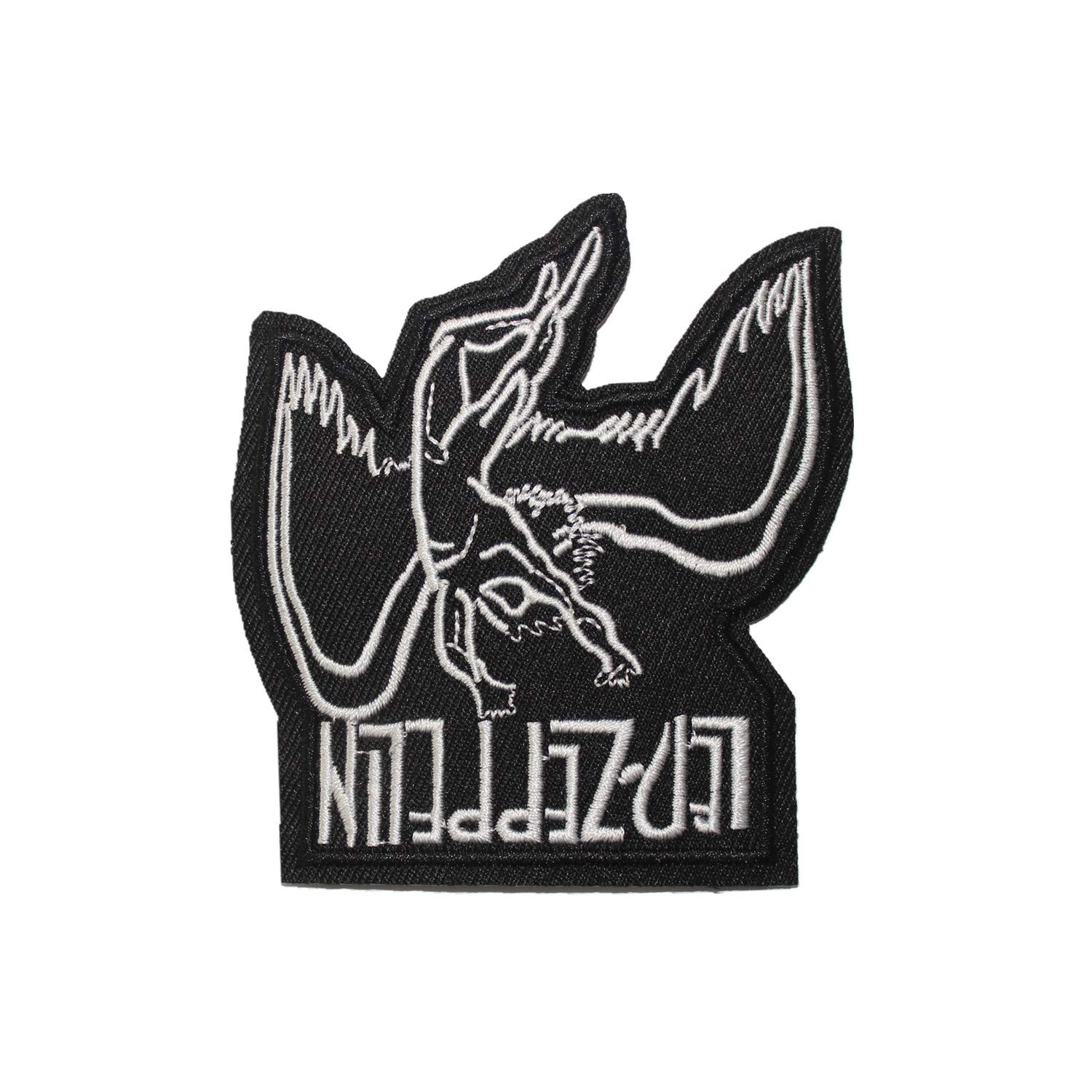 Mazuu LED Zeppelin Rock Band Iron On Patch Embroidered Applique (2.75"X3.34")