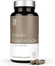 Cocoa Flavonoids 500 mg | 60 Capsules | Cocoa Flavanols, Flavanols