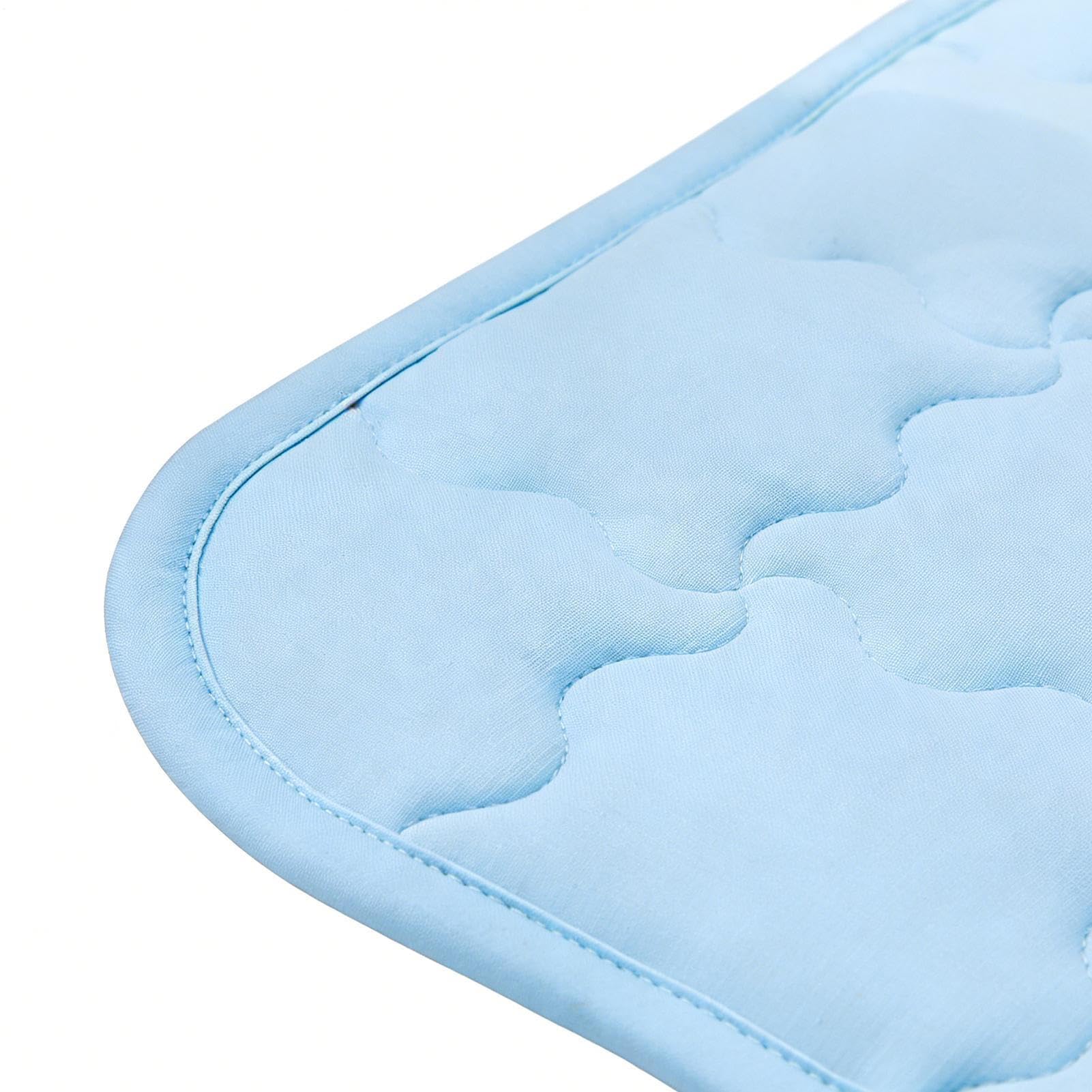 Alfombrilla de refrigeración para perros, diseño transpirable y lavable para verano, ideal para uso en interiores y exteriores, cama de refrigeración grande para perros y gatos, perfecta para el hogar