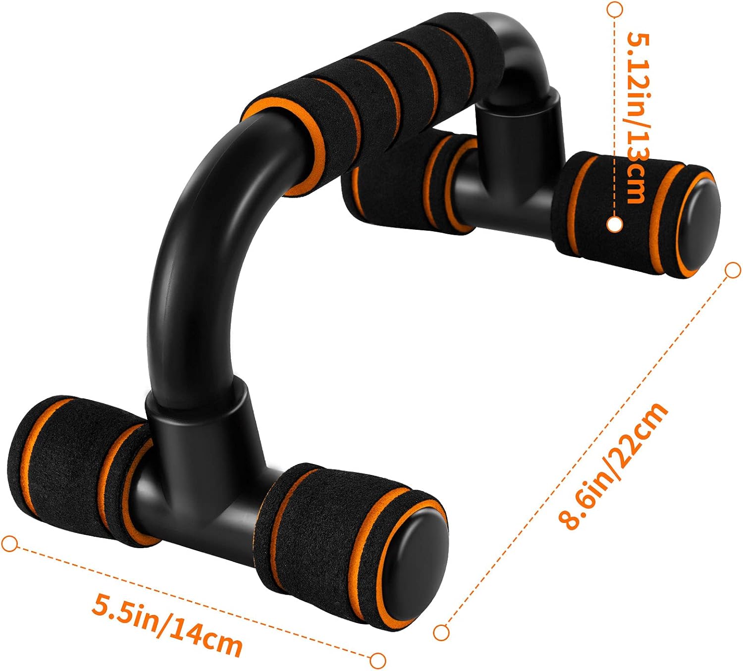 Push Up Bars Strength Training - Ergonomic Workout Stands Push-up Bracket Board with Non-Slip Rubber Base and Cushioned Foam, Push Up Stands for Men Women Strength Training : Sports & Outdoors