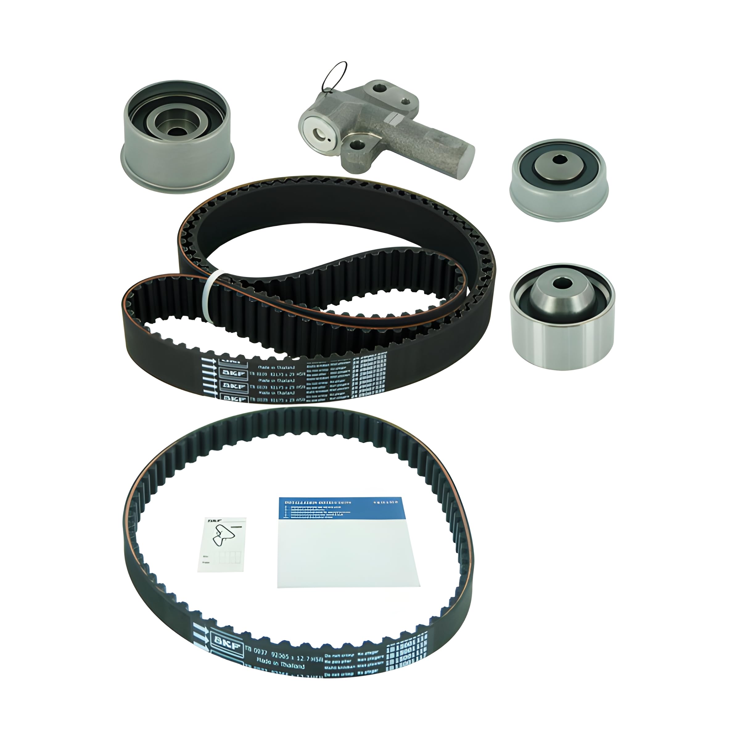 SKF Zahnriemensatz mit Spannrolle und Dämpfer VKMA 95959 Höhe 67 mm Länge 336 mm Breite 143 mm - OE Qualität