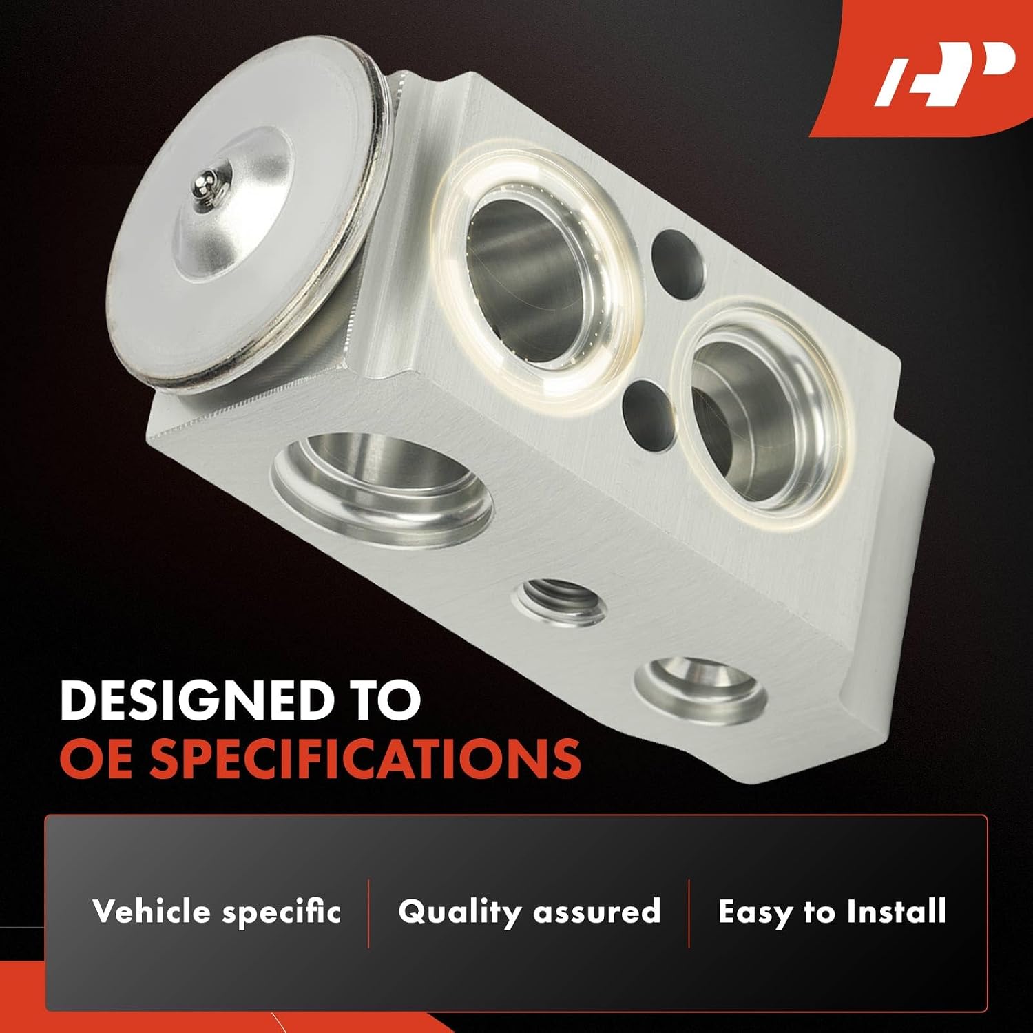 A-Premium AC Expansion Valve Compatible with Kia K900 2019-2020, Stinger 2018-2021, Stinger 2022-2023 3.3L & Genesis G70 2019-2025, GV80 2021-2025, GV70 2022-2025, G80 2017-2025, G90 2020-2022