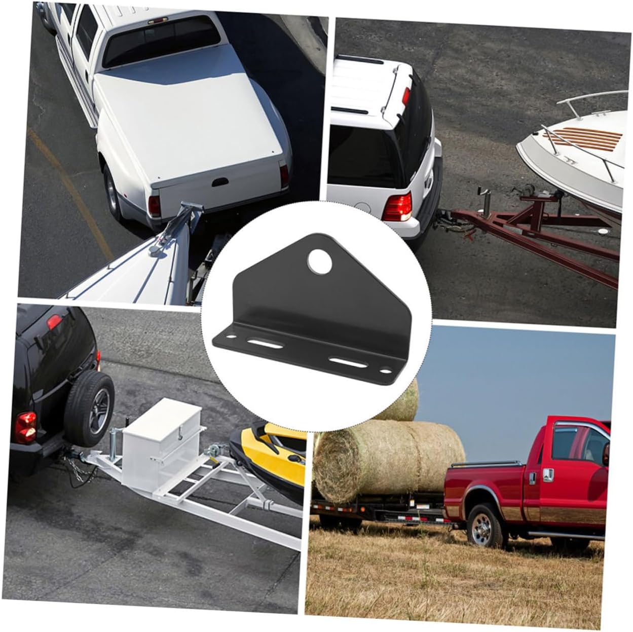 Zero Turn Mower Trailer Hitch Pin and Hook 2-Pack Heavy Duty Towing Accessories for Lawn Mower Universal Lawn Trailer Hitch Parts