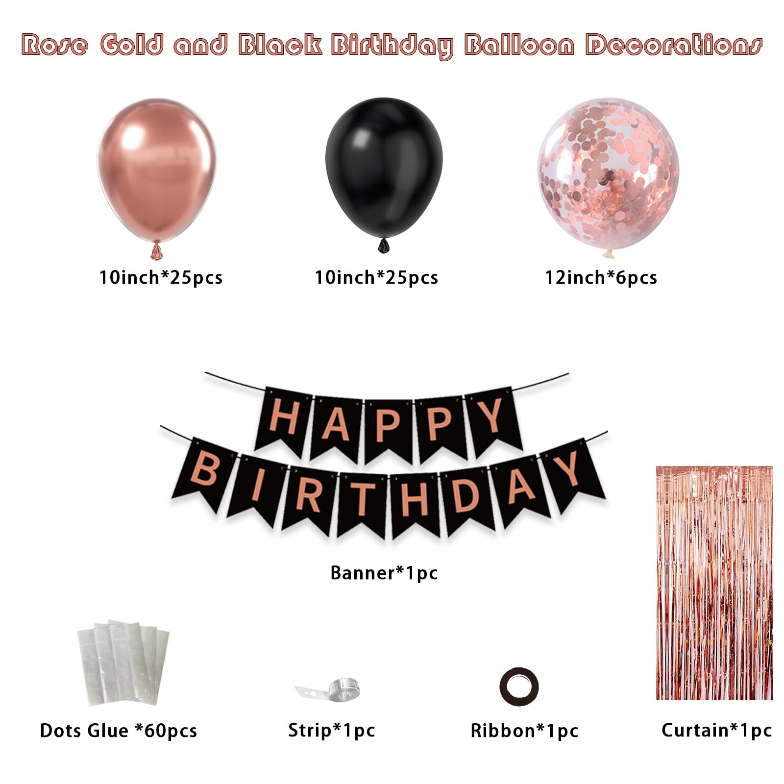 Festone Compleanno Personalizzato Con Nome Ed Età - Decorazioni Per Feste Di 18°, 21°, 30°, 40°, 50°, 60°, 70° - 4