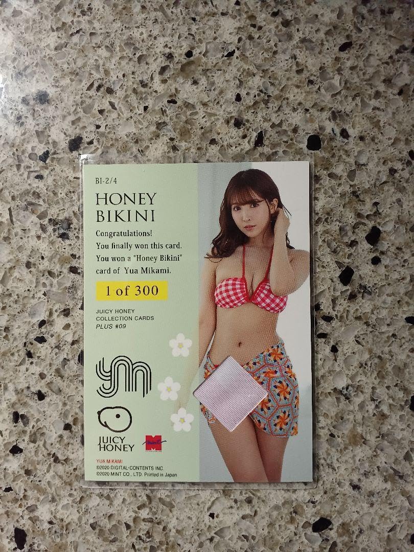 Amazon.co.jp: JUICY HONEY 2020 三上悠亜 ビキニカード 300枚限定 