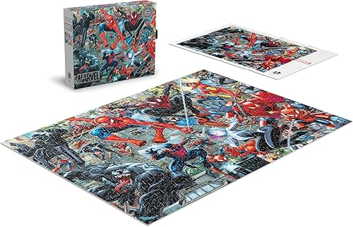 Miniatura 4 de Buffalo Games - Silver Select - Marvel - Spider-Verse - Rompecabezas de 1000 piezas para adultos desafiante rompecabezas perfecto para noches de