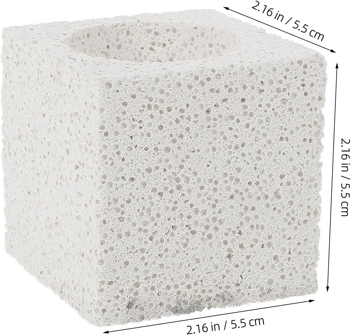 TOMETURE Replacement Ceramics Kiln Plug Part Sturdy Square Kiln High Temperature Resistant Firing Accessory for Ceramic Artists
