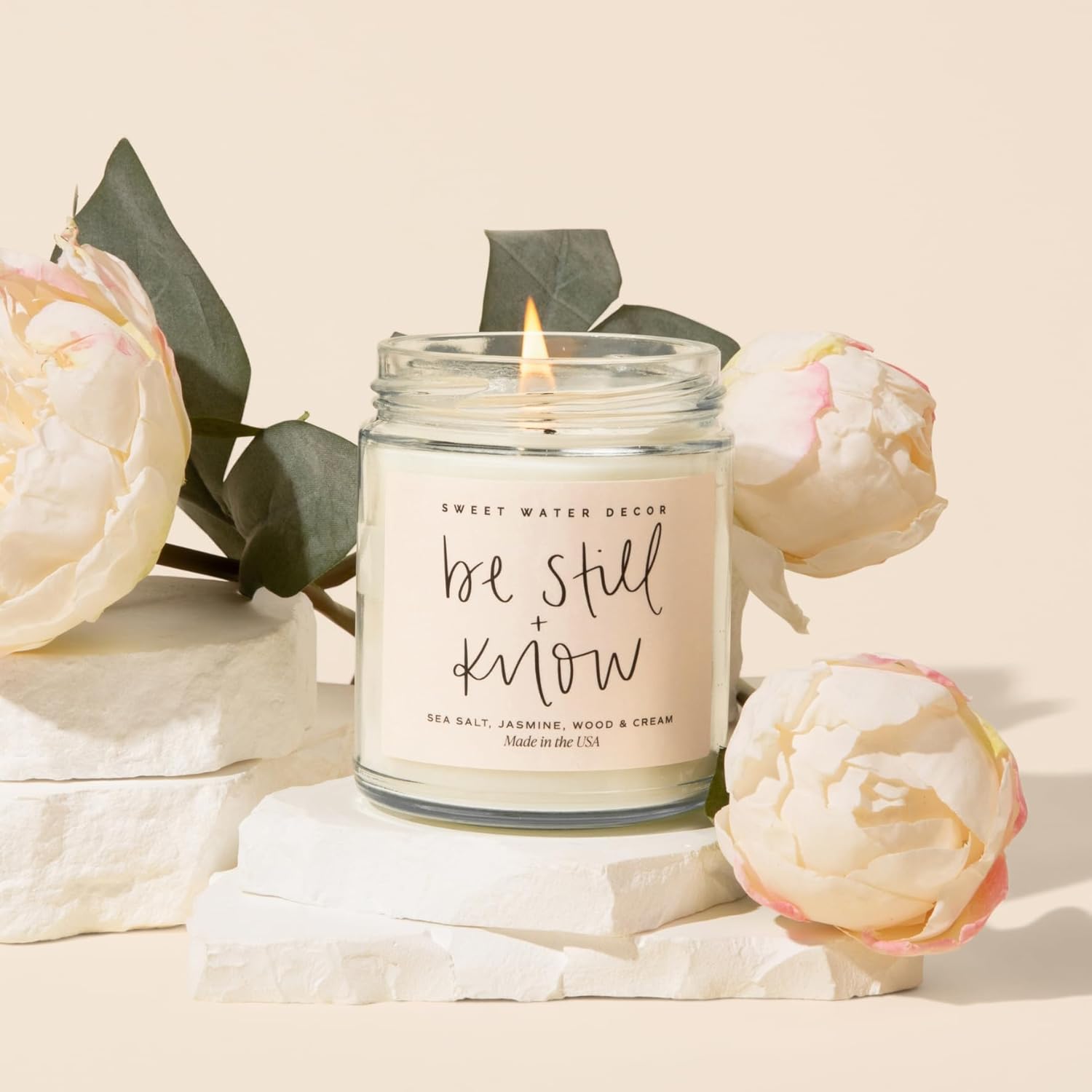 Faith-Filled Scripture Soy Candle