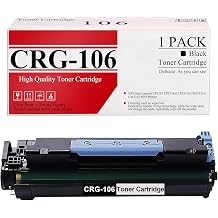 sela High Yield Cartridge 106 Toner  0264B001AA  , Replacement for Canon imageCLASS MF6540 MF6590 MF6595 MF6595CX MF6530 MF6550 MF6560 6580 Series Printer Ink Cartridge  1Pack Black