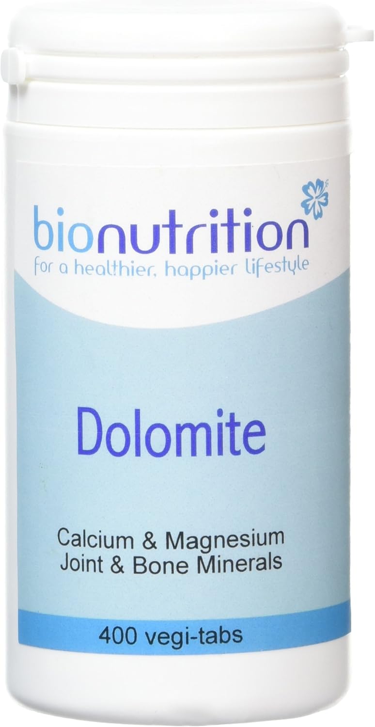 Bio Nutrition Dolomite – Joint & Bone Health Supplement – 400 vegi-tabs