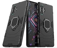 Vista 1 de NB - Funda resistente para Redmi K40 Gaming Edition, funda con anillo para Redmi K40 Gaming Edition, funda con bucle para el dedo con soporte