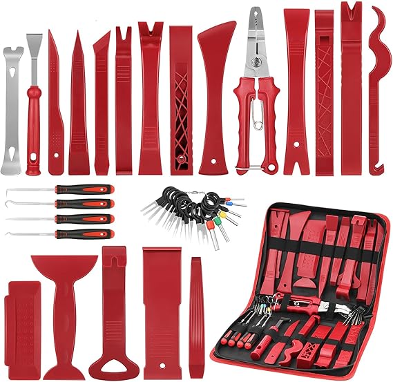 Oumuik 13-tlg. Demontage Werkzeug Set - Auto Innenraum Demontage, Nylon Keile