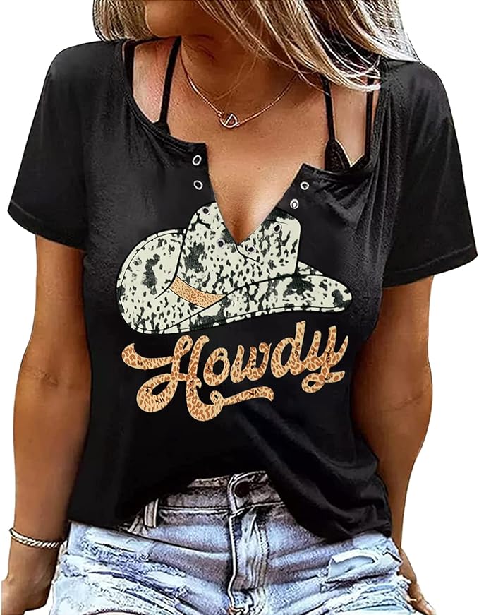 Howdy Partner! Cute Cowgirl Tees 🤠