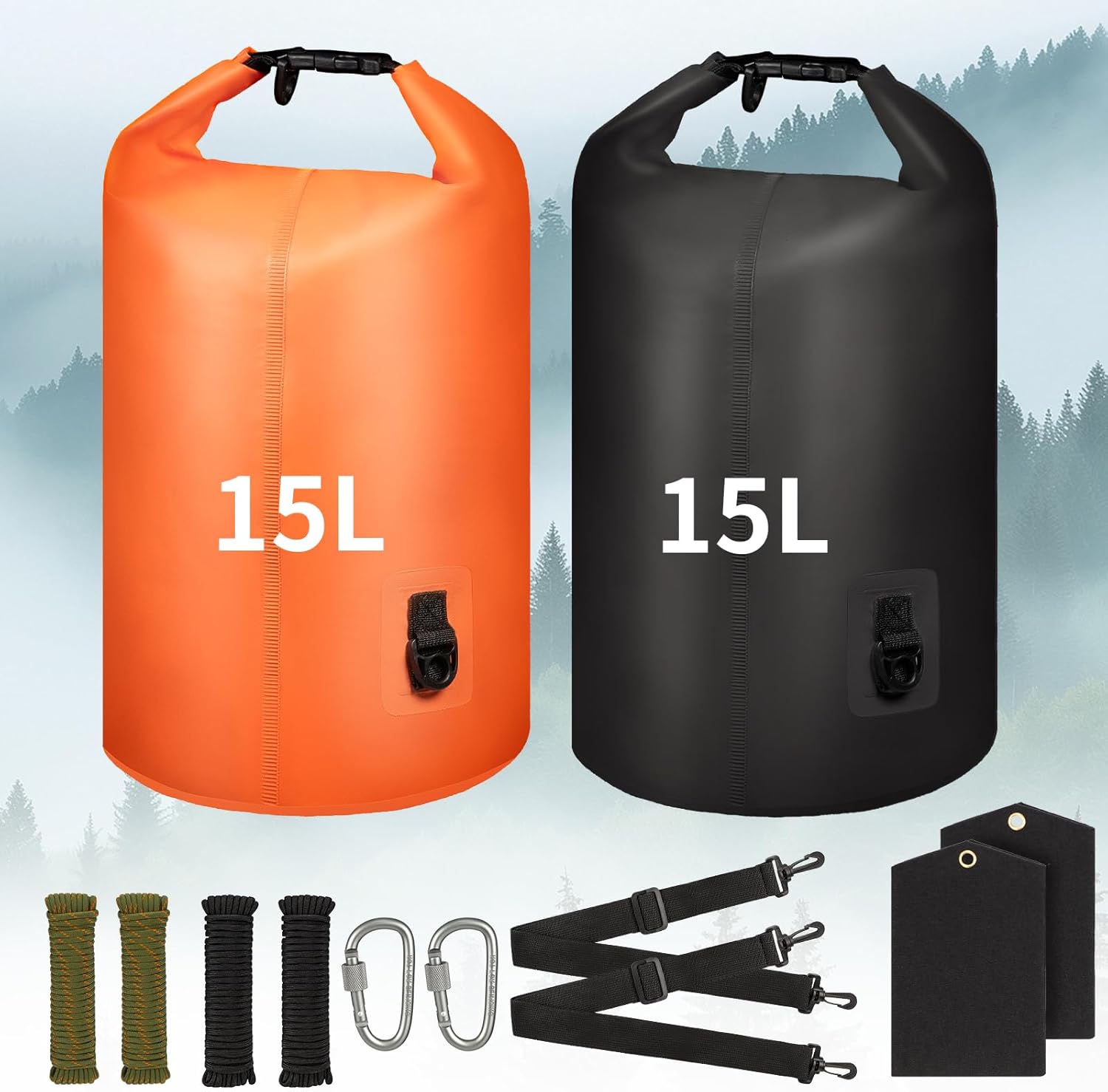15L Waterproof Bear-Proof Food Storage Kit for Hiking & Camping 15L Waterproof Bear-Proof Food Storage Kit for Hiking & Camping