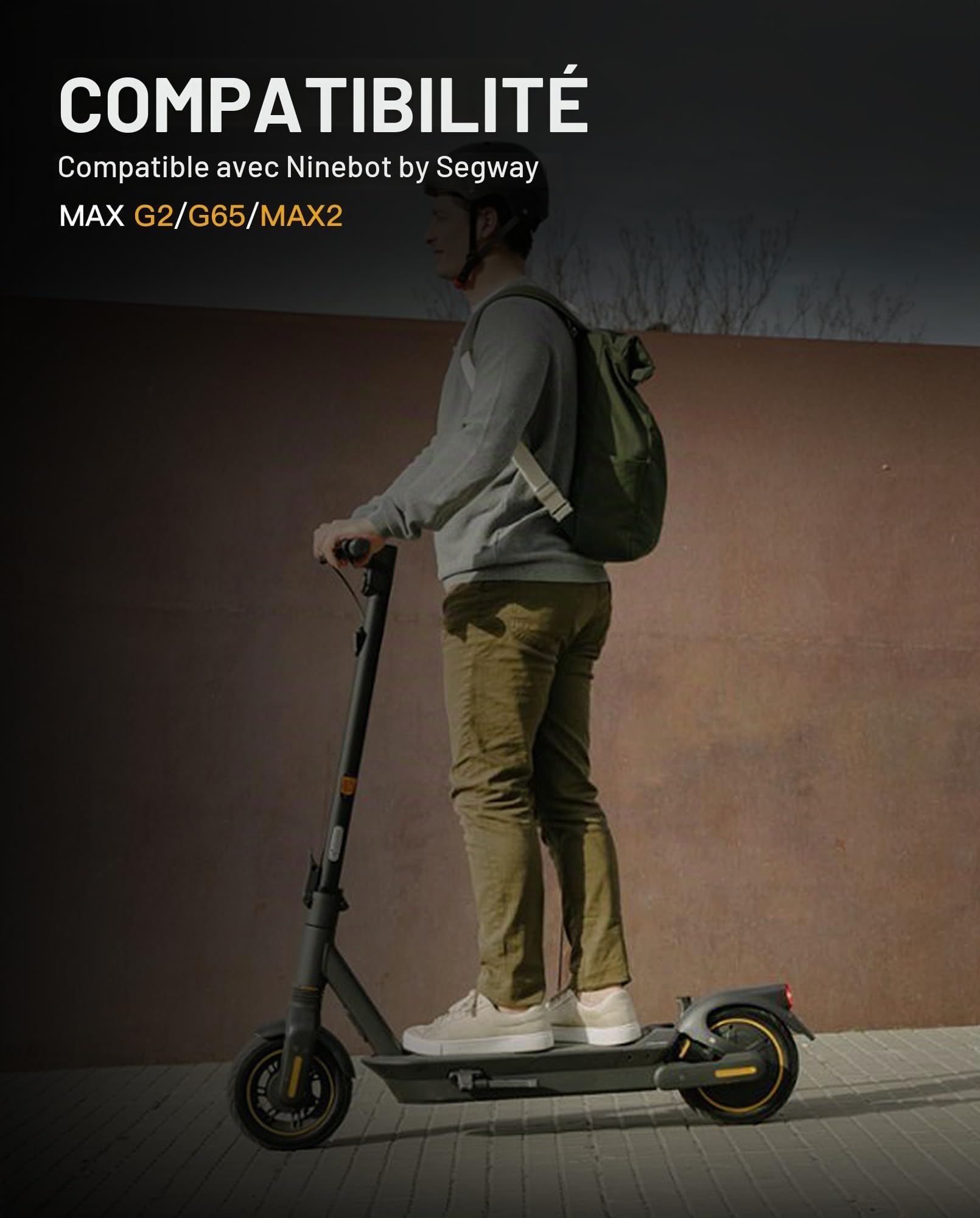 Contrôleur G2 pour trottinette électrique compatible avec Segway Ninebot Max G2 G2E G2D Kickscooter, 40 km/h Nouvelle version personnalisée du contrôleur, scooter électrique accessoires