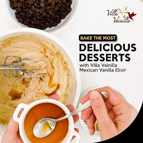 Miniatura 4 de Villa Vainilla Extracto de vainilla pura, Elixir Premium Mexican Vanilla  Extracto de vainilla puro natural  Para chefs y cocina casera  Perfecto