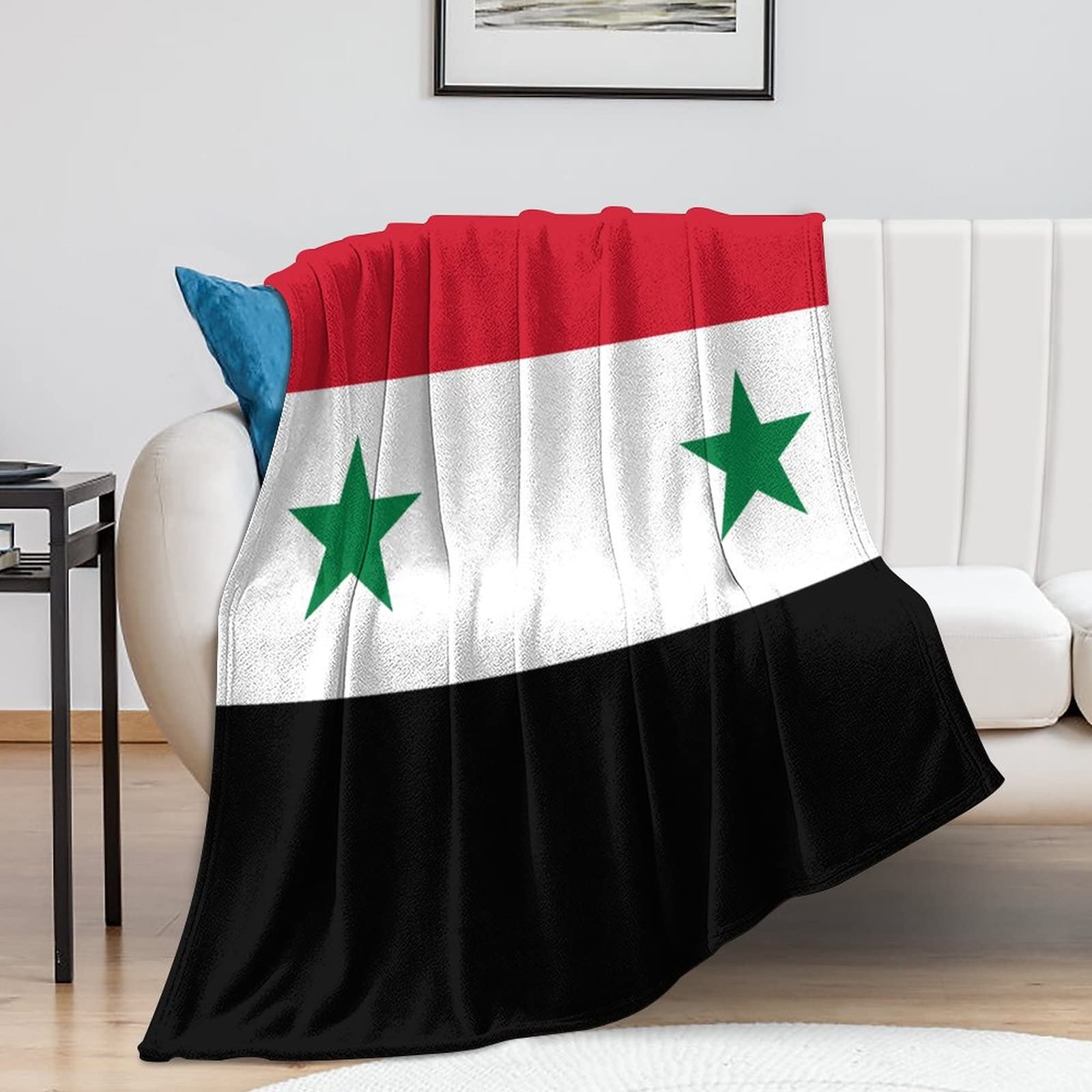 Couverture plaid Syrie en fourrure cadeau idéal pour pendaison crémaillère