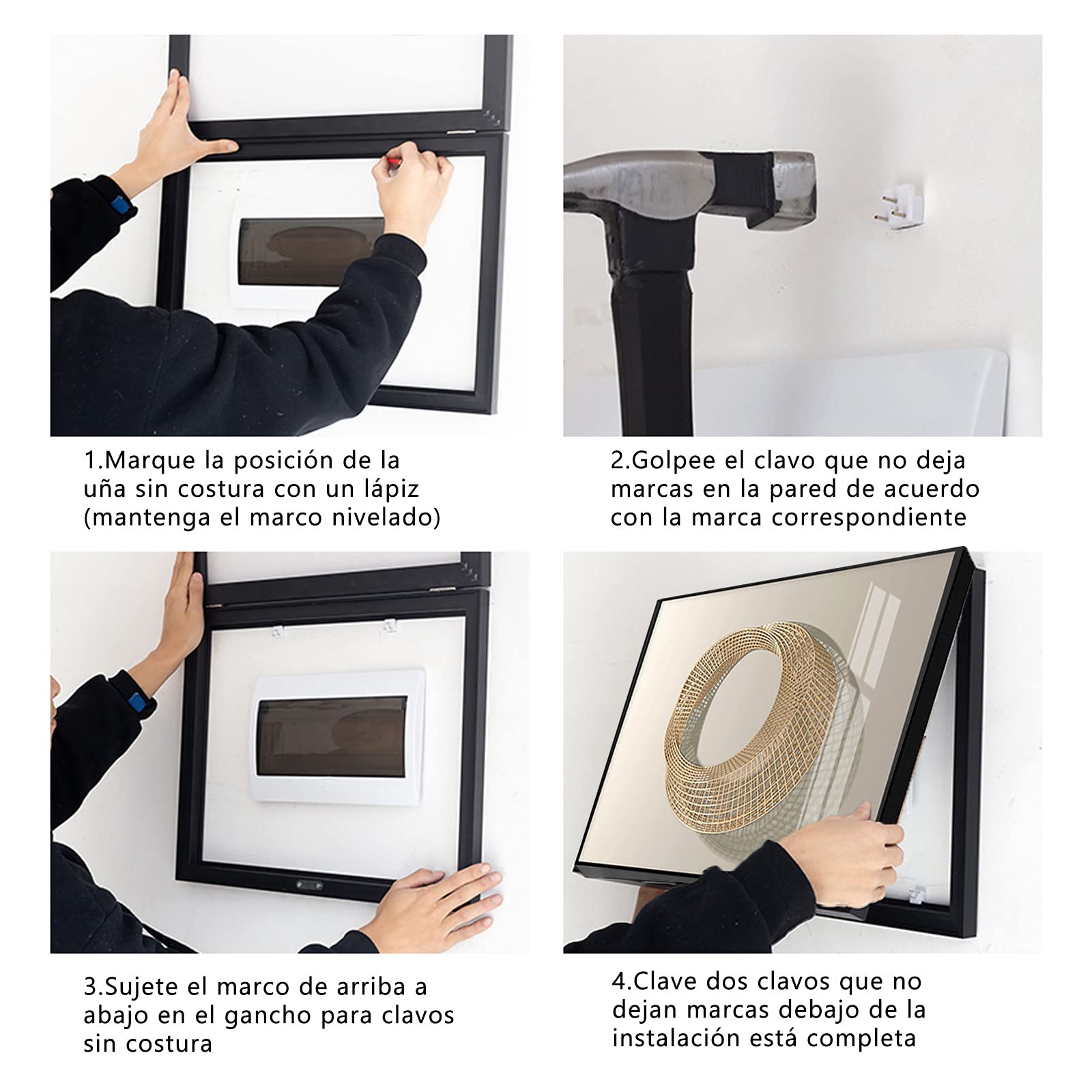 IXOAKQ Electric Meter Box Cover Electrical Panel Cover Electric Box Creative Modern Detachable Creative Decoration,B,50x40cm (A 60x50cm)