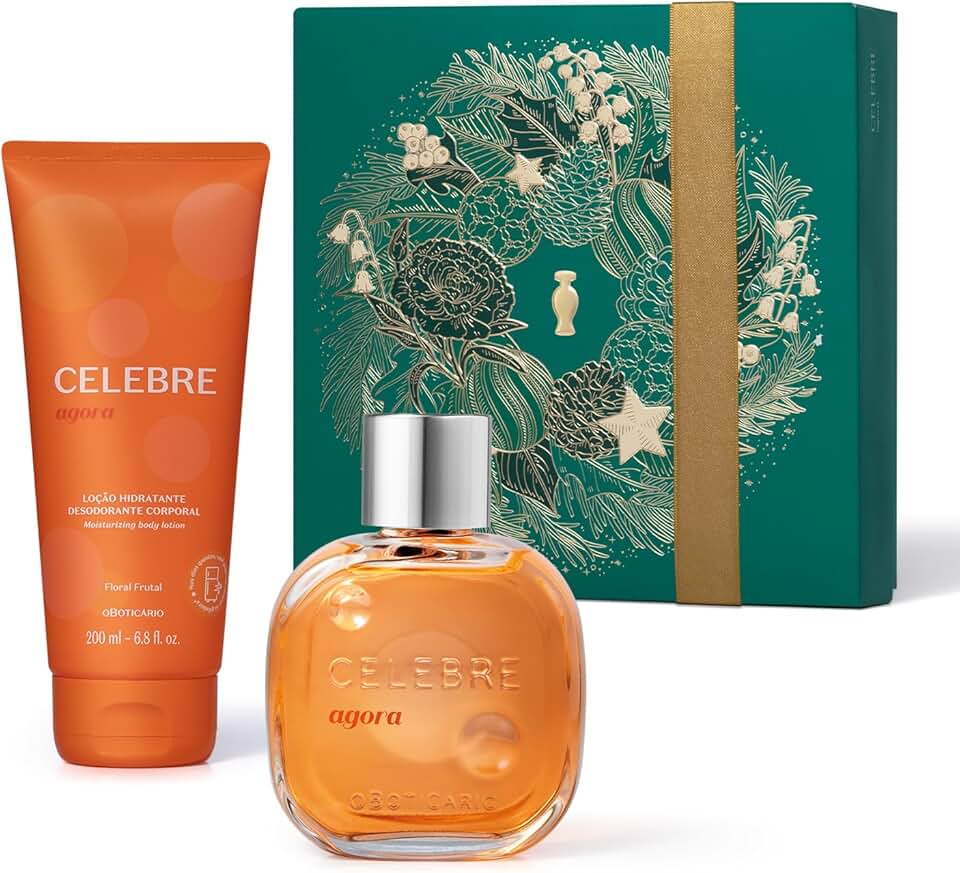 Kit Celebre Agora Feminino Natal (2 Itens)